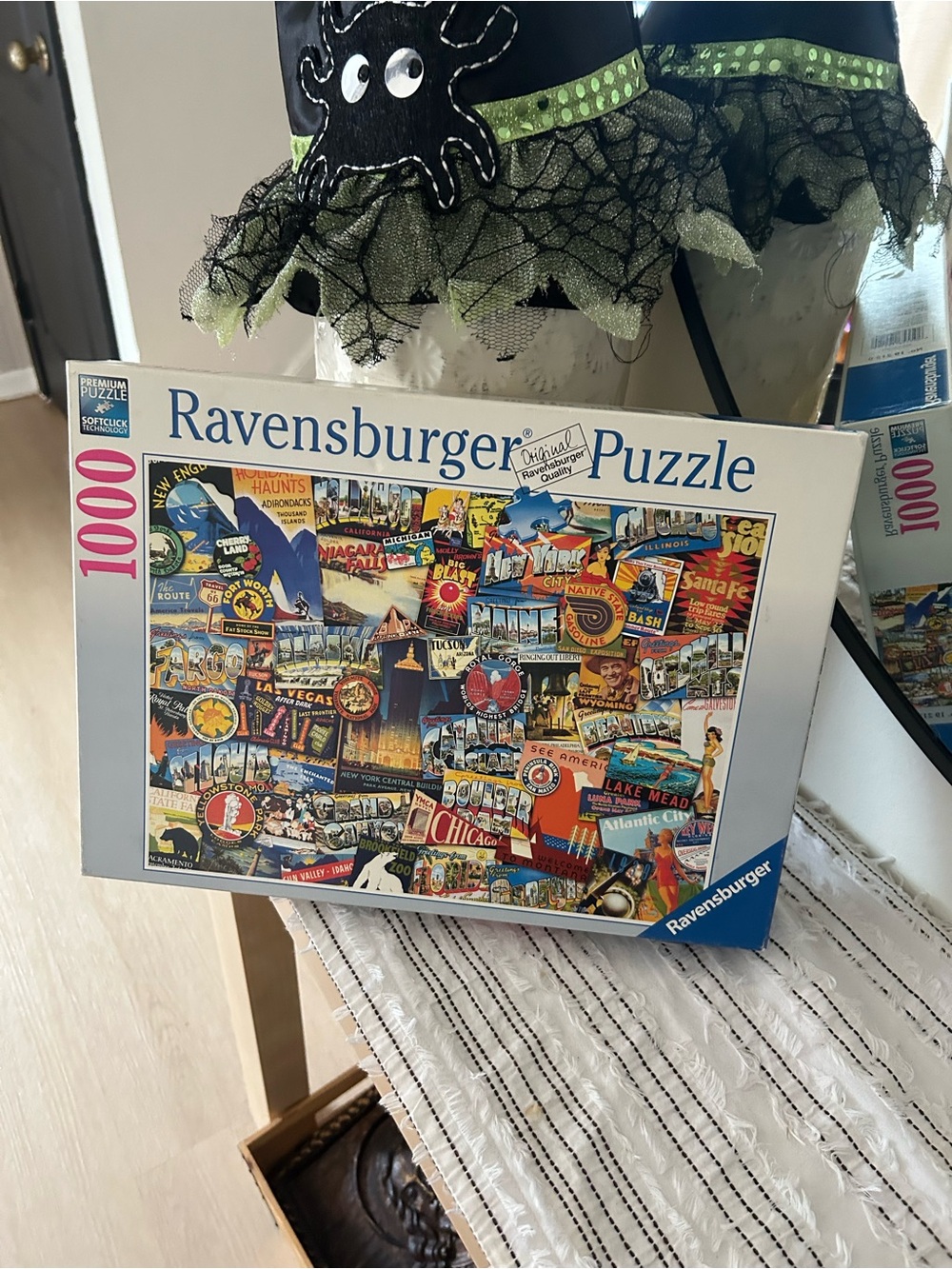 Ravensburger Road Trip USA 1000-Piece Jigsaw Puzzle
